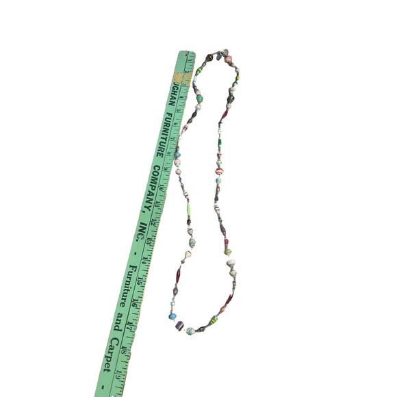 VINTAGE BEAD FOR LIFE MADE IN UGANDA Very Unique Hippy Gypsy - Picture 2 of 7